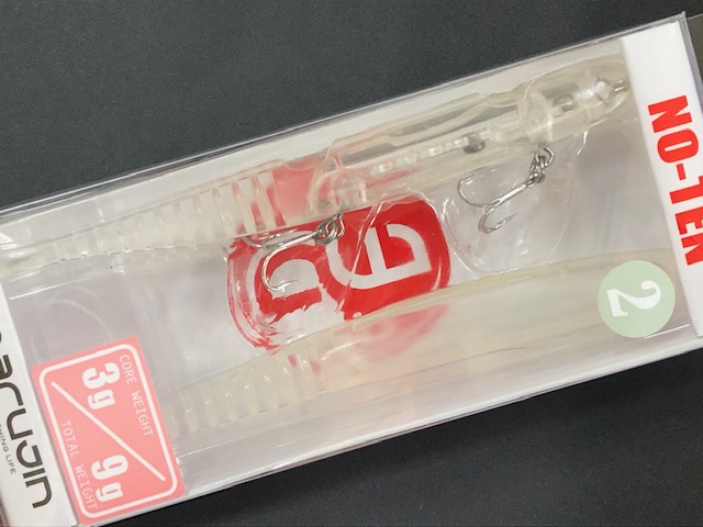 マルジン ノーテン2 120mm/(※コアウェイト3g/※トータルウェイト9g