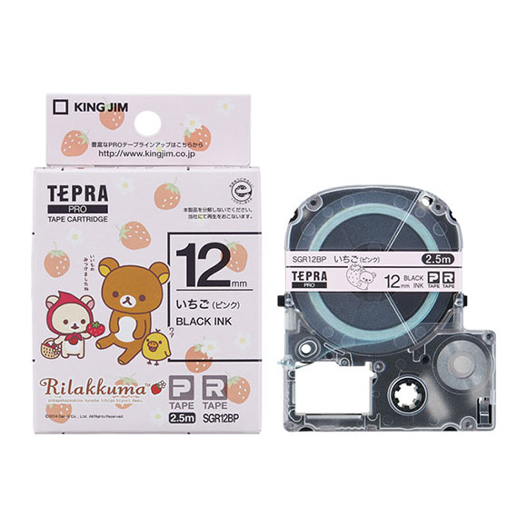 PROテープカートリッジ リラックマラベル SGR12BP | PROテープ