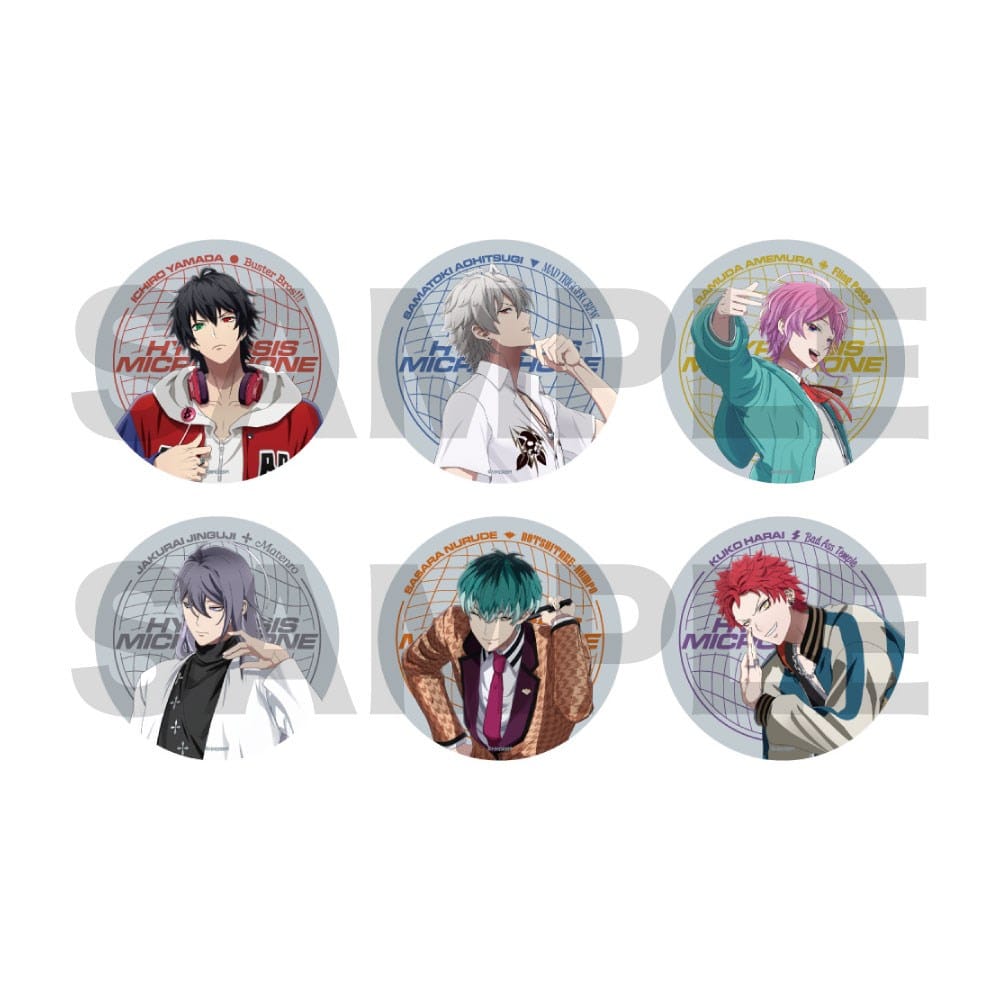 トレーディング缶バッジ(Division Leaders The movie ver.) ヒプノシス