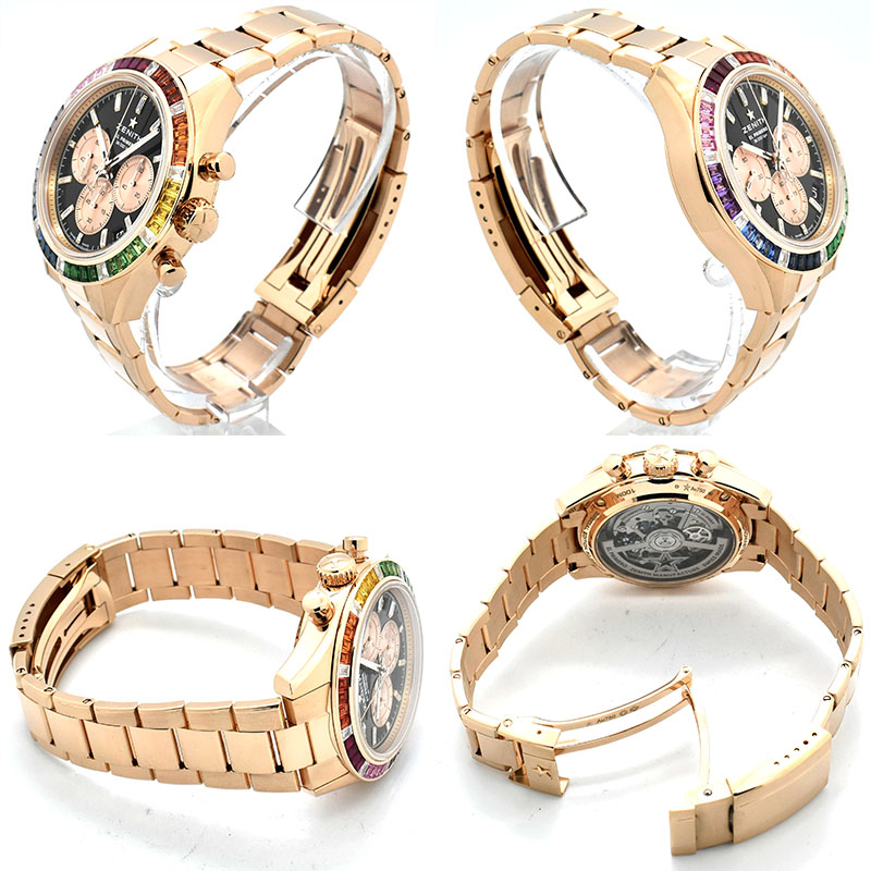 ゼニス ZENITH クロノマスタースポーツ レインボー YOSHIDAスぺシャル