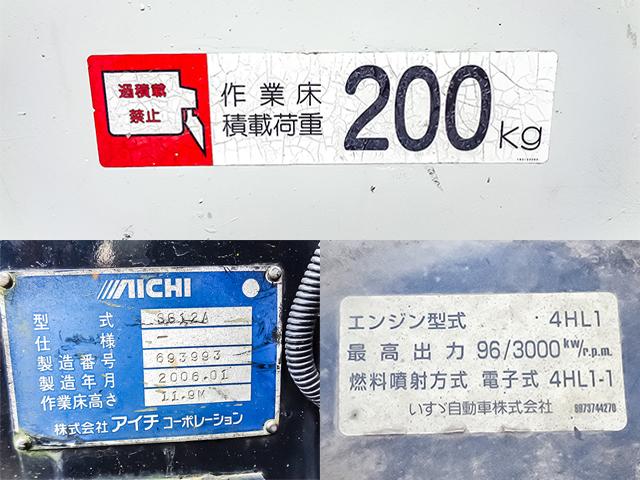 H18/2 いすゞ エルフ 高所作業車 PB-NKR81N ☆SALE☆詳細情報｜中古