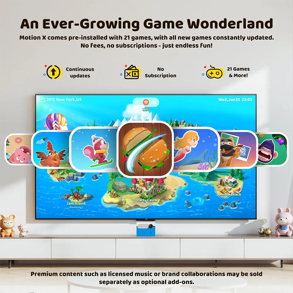 KINHANK Motion X - The Motion Gaming Console for the Whole Family