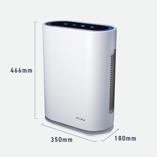 プリジア（Pulizia）｜Kirala Air | ハイブリッド空気清浄機 オゾンで