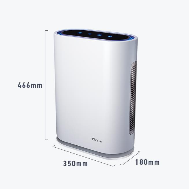 プリジア（Pulizia）｜Kirala Air | ハイブリッド空気清浄機 オゾンで