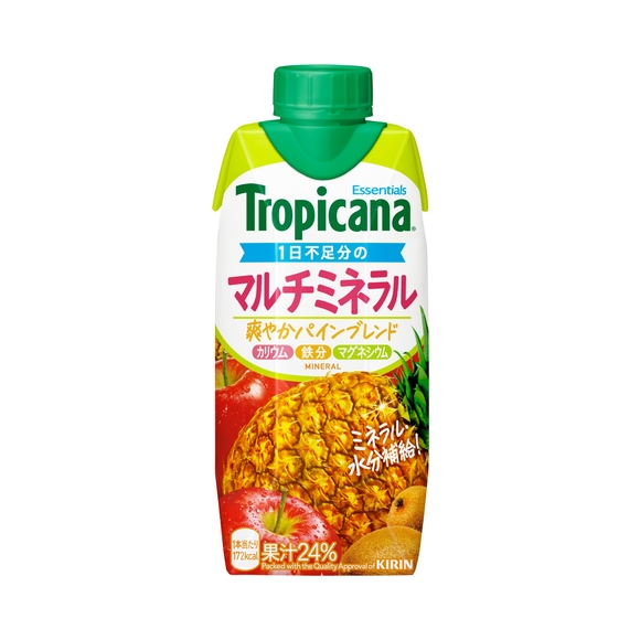 トロピカーナ エッセンシャルズ マルチミネラル 330ml LLプリズマ