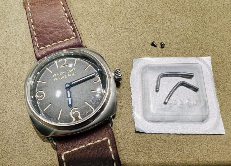パネライ 】えっ！ラジオミールのストラップ（ベルト）交換ってそんな