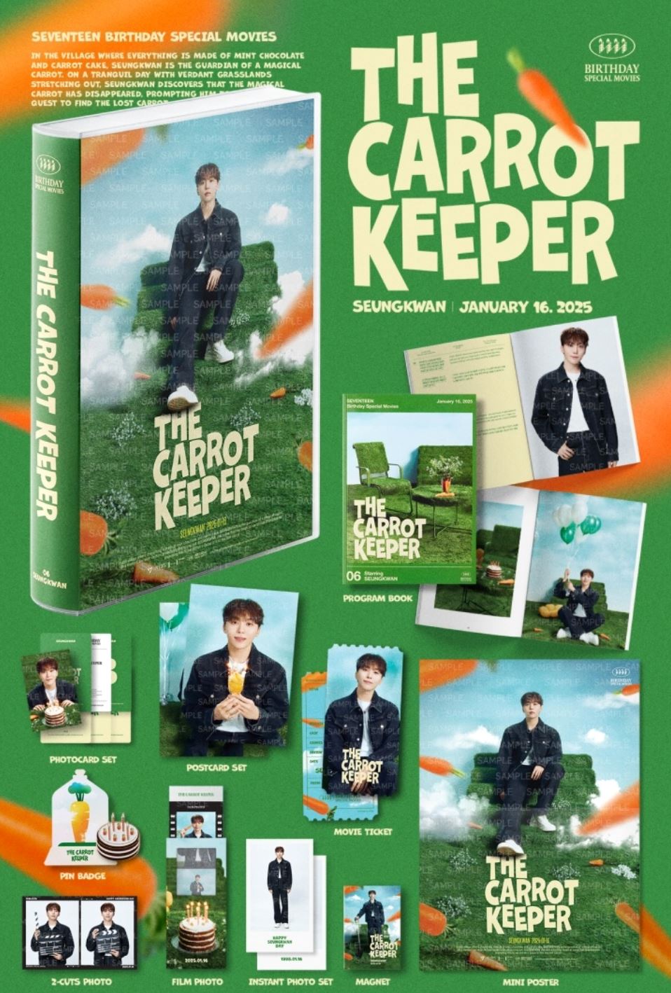 SEUNGKWAN (SEVENTEEN) - HAPPY SEUNGKWAN DAY BIRTHDAY BOX VER.4