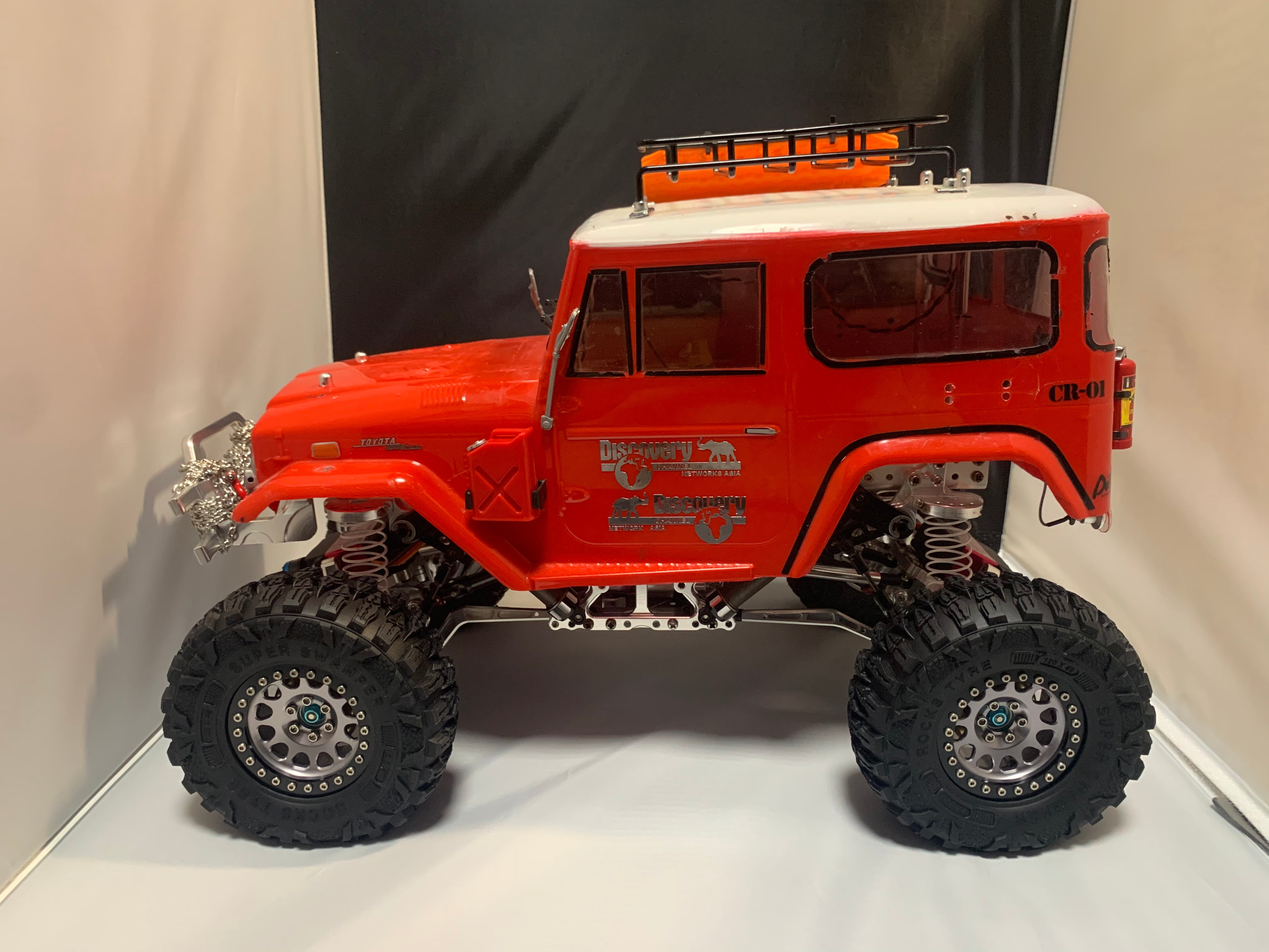 1/10 ロッククローラー RC アルミニウム合金 2.2 ビードロックホイール