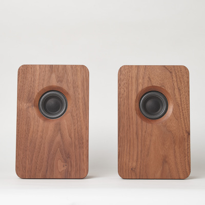 天然木 スピーカー・アンプセット「model 216＋A-01UAB」ウォルナット