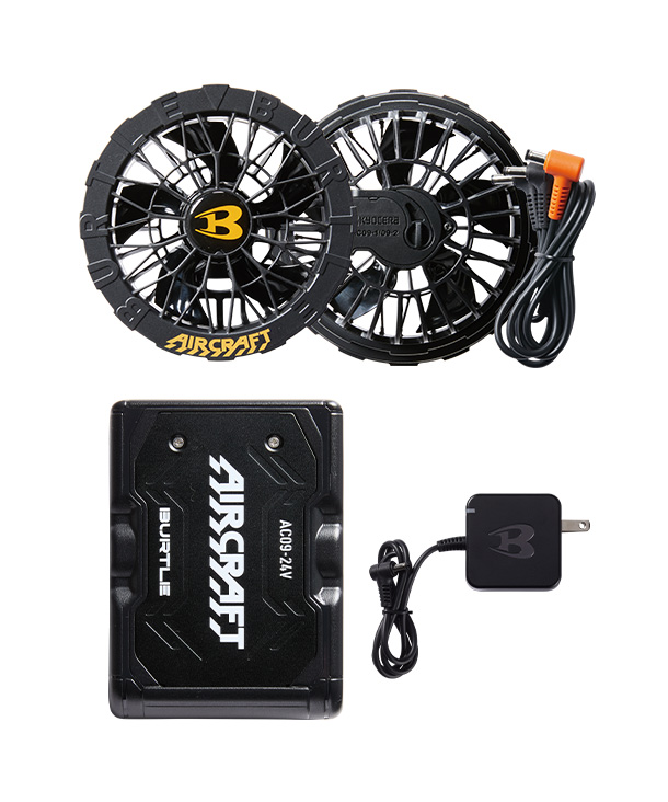 バートル専用ファン・バッテリー / 空調服™・ファン付き作業着専門店C