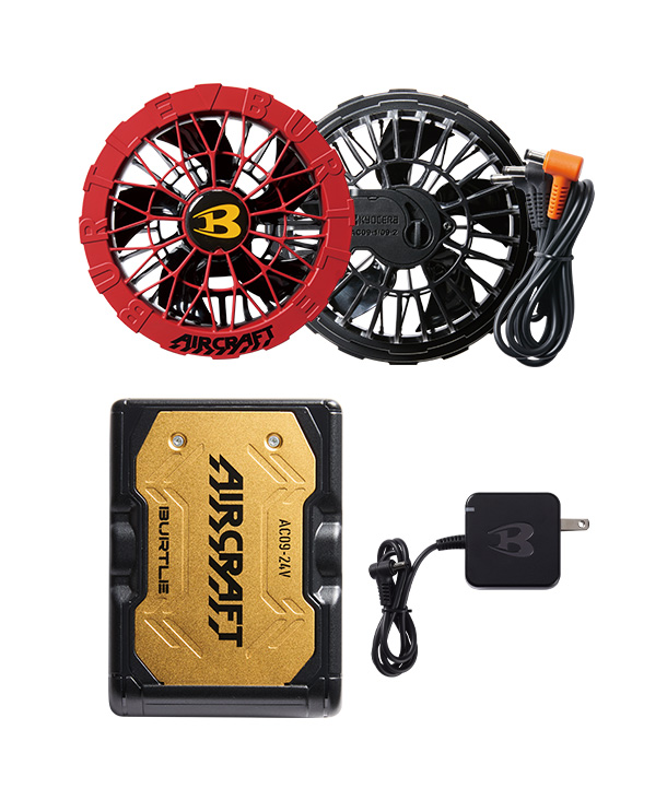 バートルAC310 FAN UNIT & リチウムバッテリー空調服セット バートル