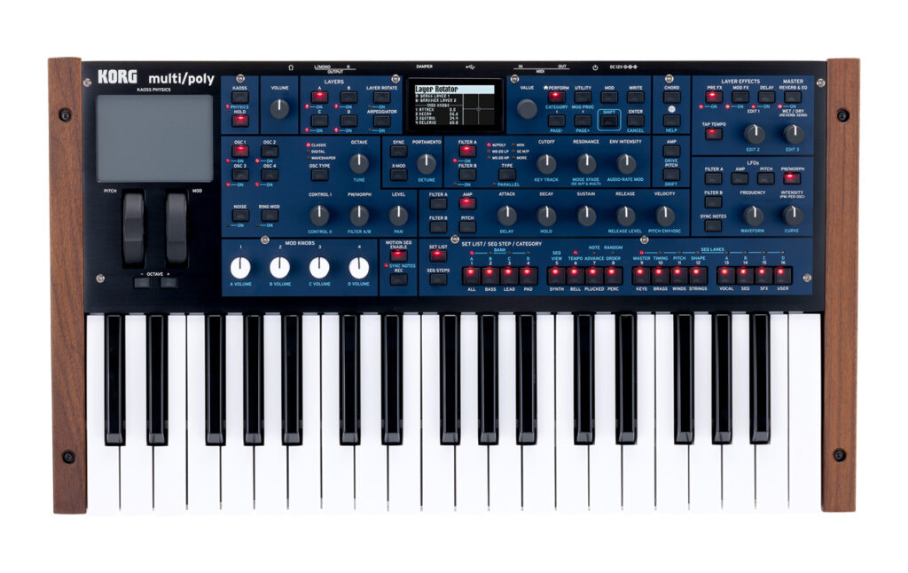 KORG multi/poly 発売中 | クロサワ楽器店公式ブログ