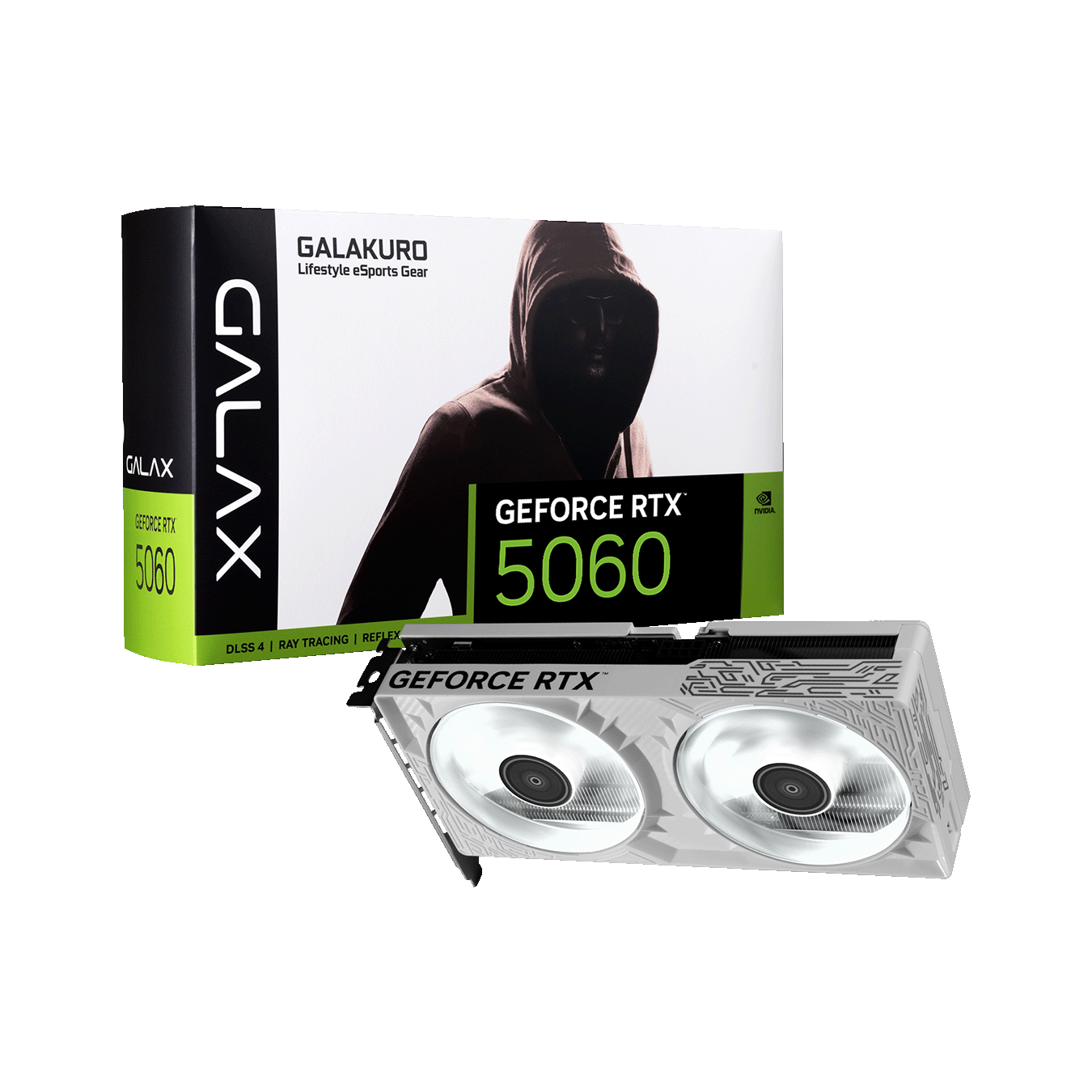 GK-RTX4060-E8GB/WHITE/DF | GK-RTX4060-E8GB/WHITE/DF | 玄人志向