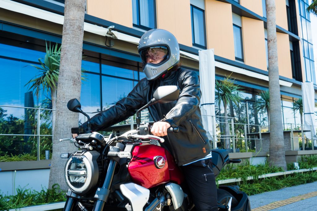 ホンダ別注のクシタニ製レザージャケットは通好みの仕上がりだった