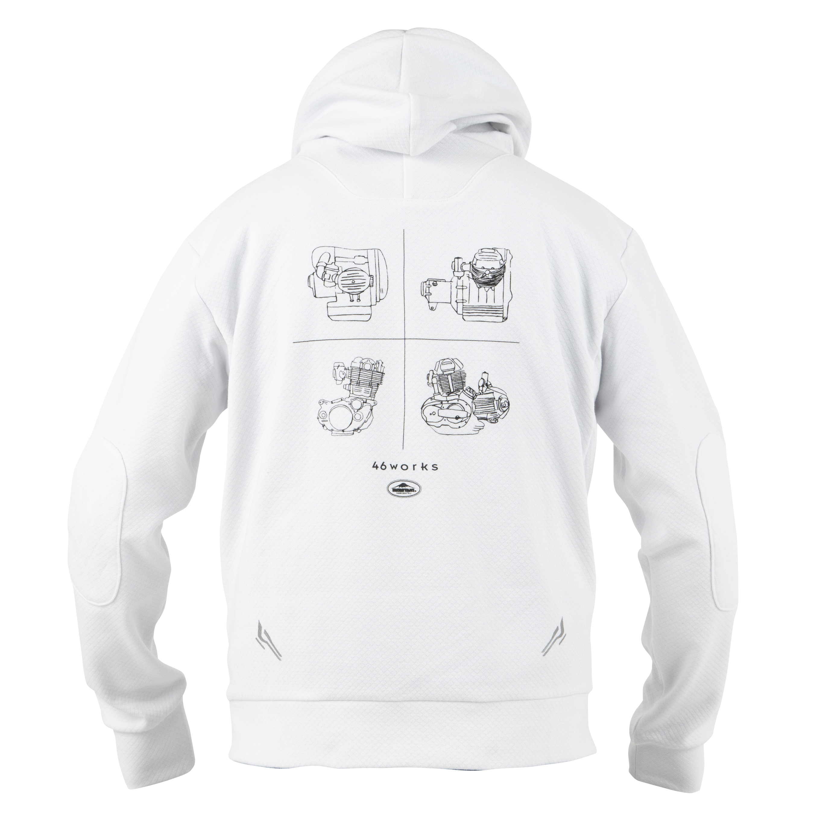 K-1358W 46worksプルアップパーカー バイク用品のクシタニ｜KUSHITANI