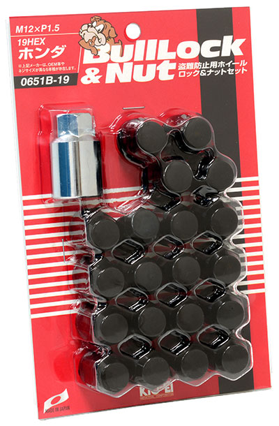BullLock & Nut SET 19HEX 5穴車用