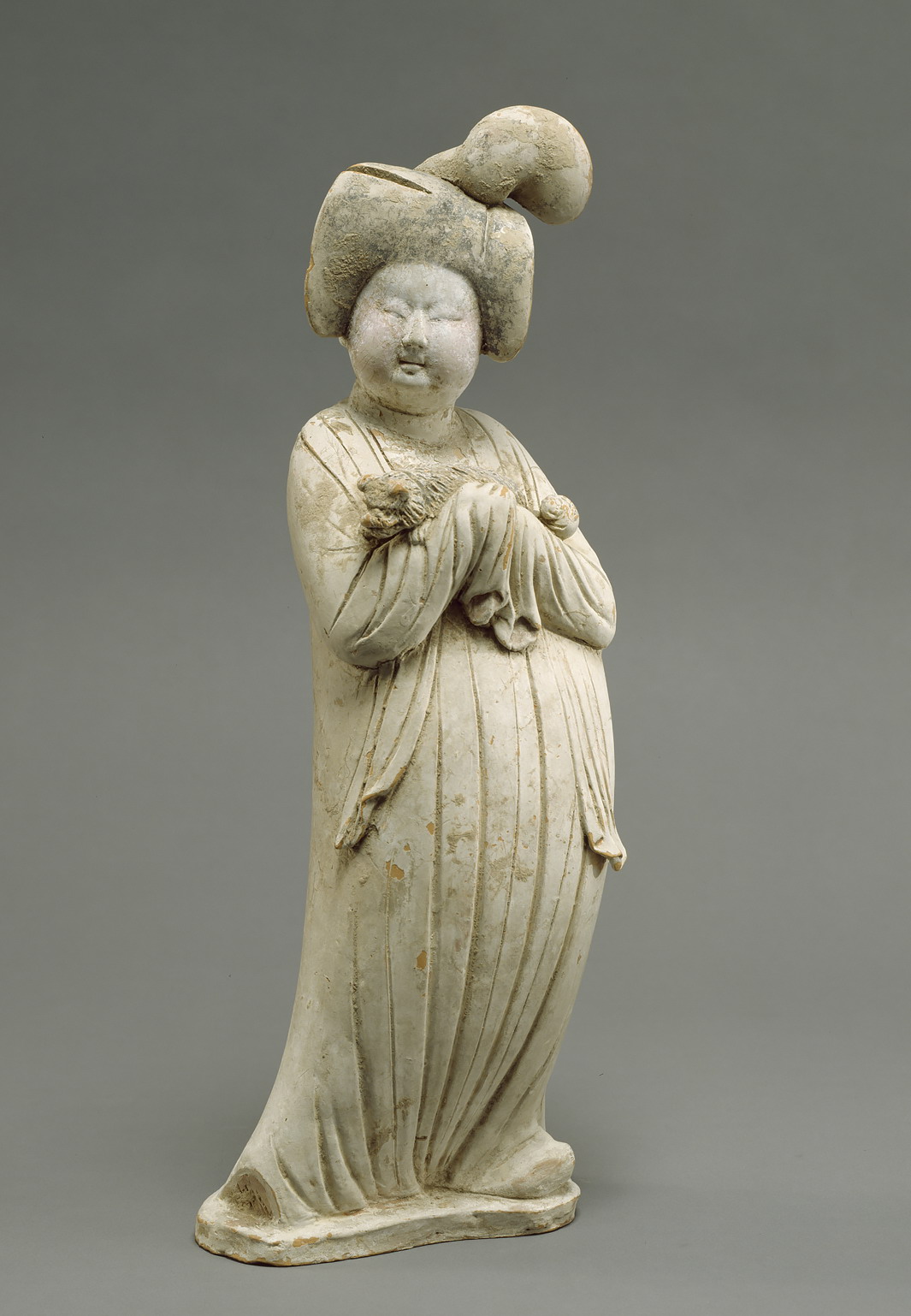 加彩婦女立俑 - 名品紹介 - 京都国立博物館