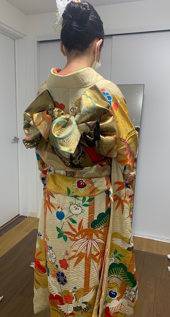 振袖レンタル：最高級 正統派 総手描き友禅 中振袖