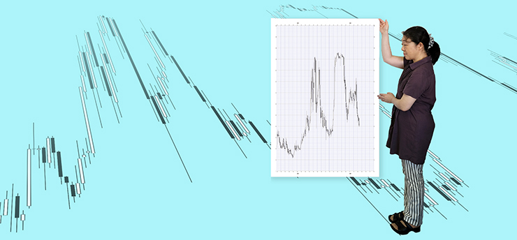 プロ仕様・大判（FAI規格）月足チャート - 林投資研究所