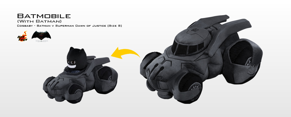 ホットトイズ企業グッズ】コスベイビー・ぬいぐるみ『バットマン vs
