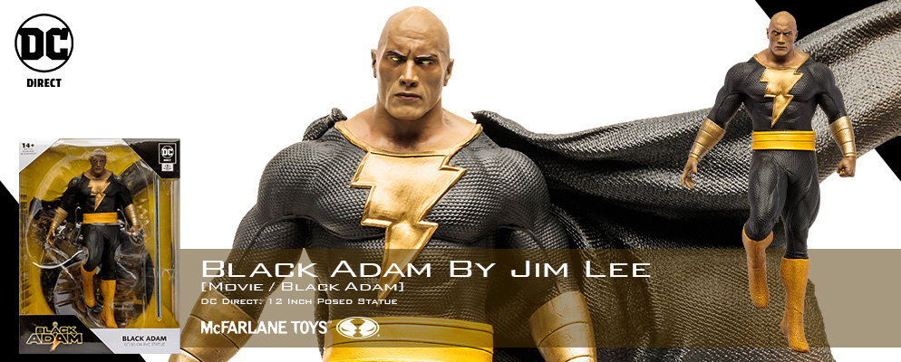 DC』【DCダイレクト】12インチ・ポーズドスタチュー ブラック