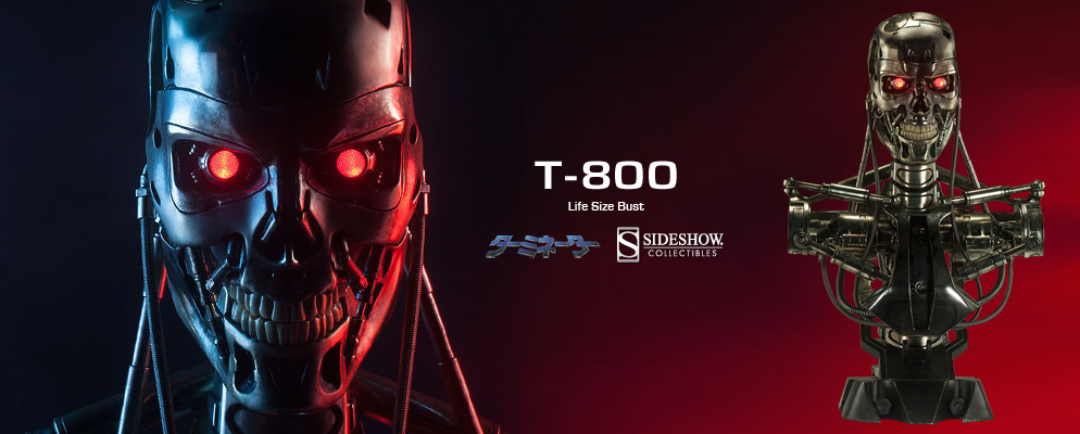 ターミネーター』【等身大バスト】T-800 | 株式会社ホットトイズ