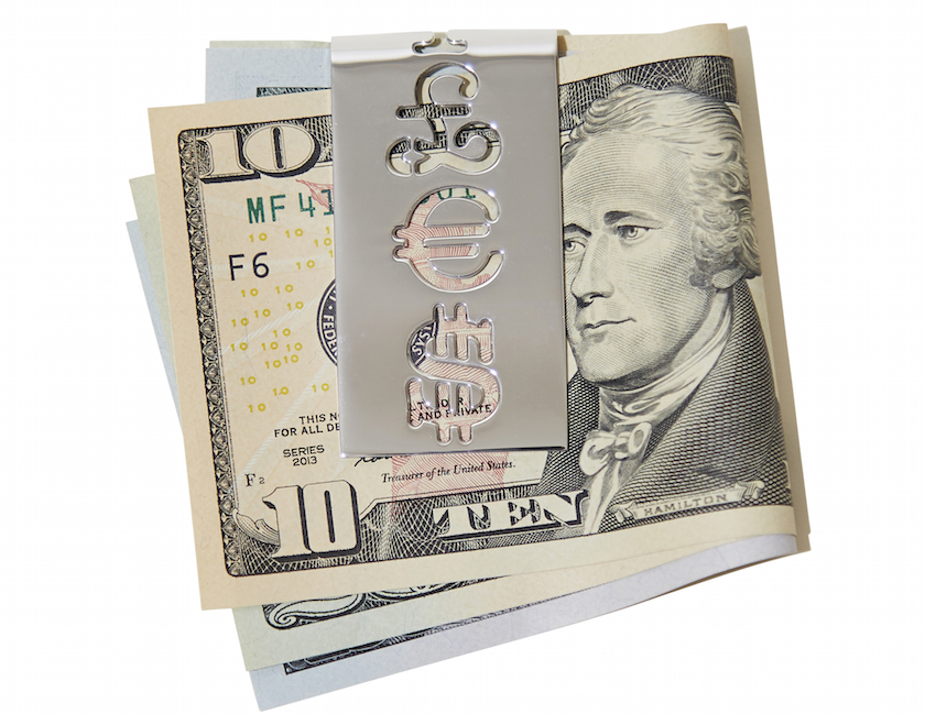 連載「憧れの逸品」No.22 ティファニーのマネークリップで支払いを