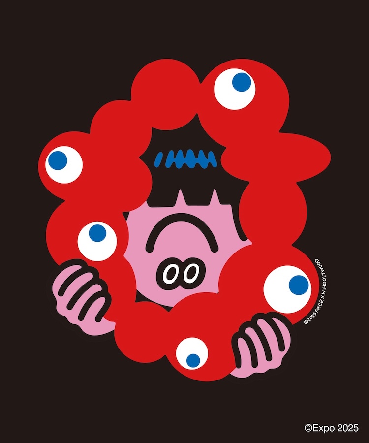 N.HOOLYWOOD・face・ミャクミャクのコラボレーションアイテムは、大阪