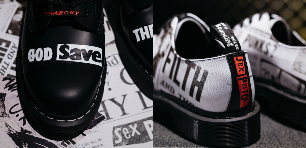ドクターマーチン×セックス・ピストルズ！ ファン垂涎のコラボアイテム