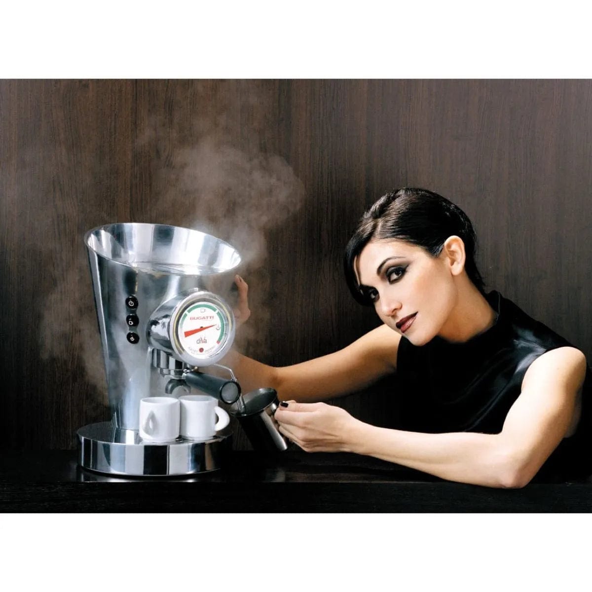 Italian Espresso Maker Bugatti Diva 15 Bar Machine