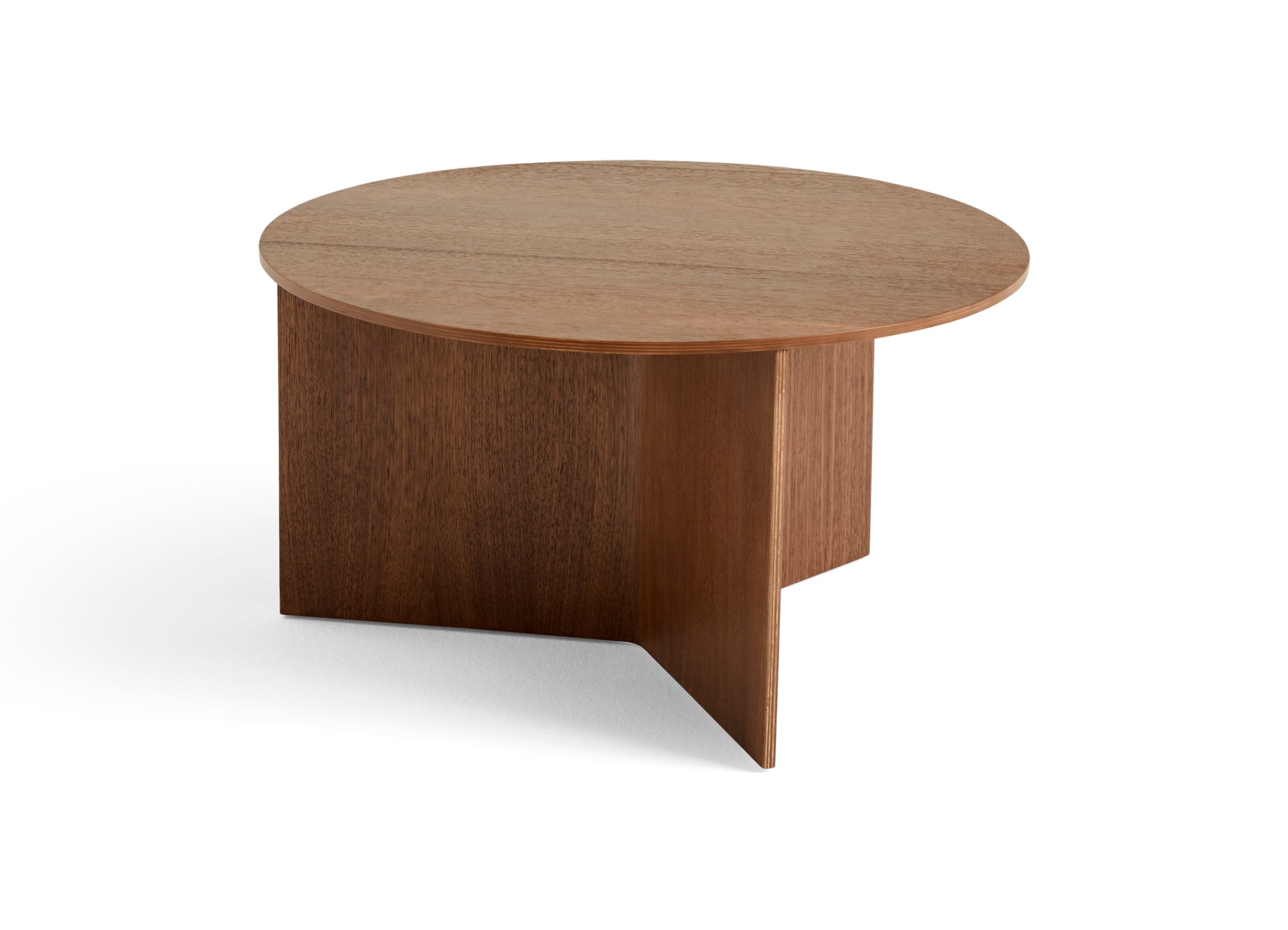 SLIT TABLE WOOD XL / Φ65 x H35.5 cm - テーブル | 【公式】HAY