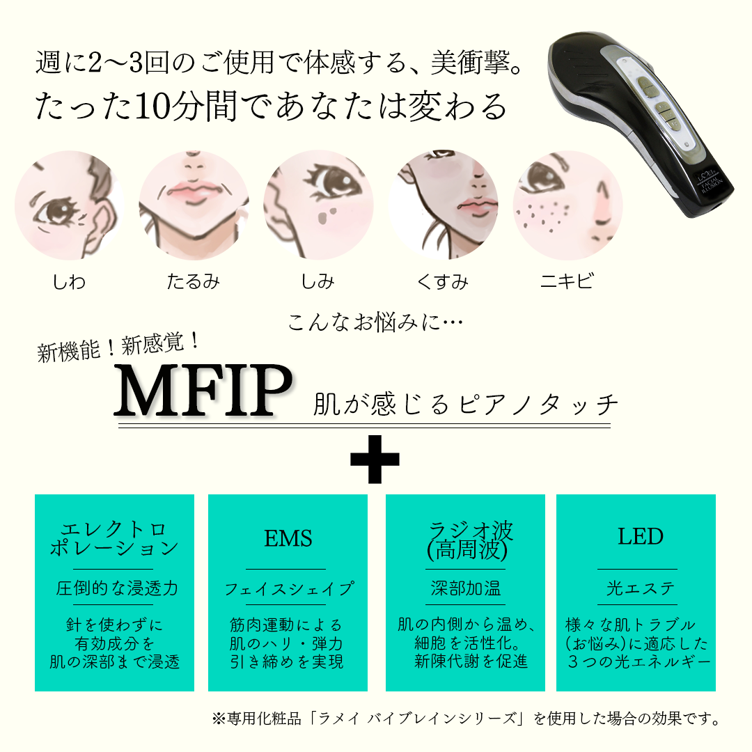 LAMEI ULTRAPULSE PREMIUM ラメイ ウルトラパルス プレミアム美顔器