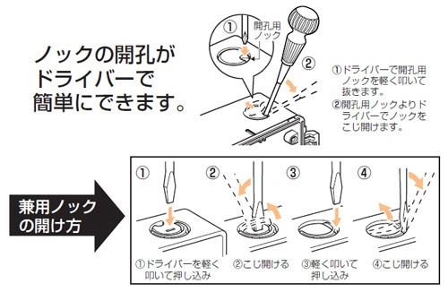 四角コンクリートボックス 大深形54mm ＜4CBL-54＞[未来工業]の通販