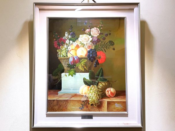 岐阜県本巣市にて人見友紀の油彩画を買取いたしました | 骨董品買取 古