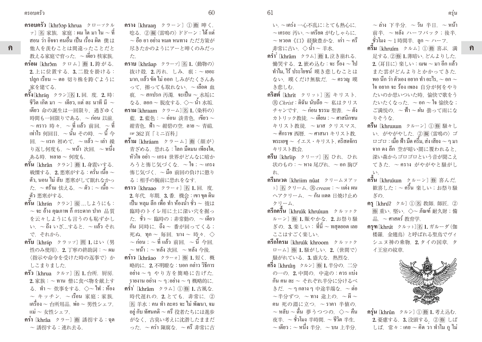 パスポート初級タイ語辞典 - 白水社