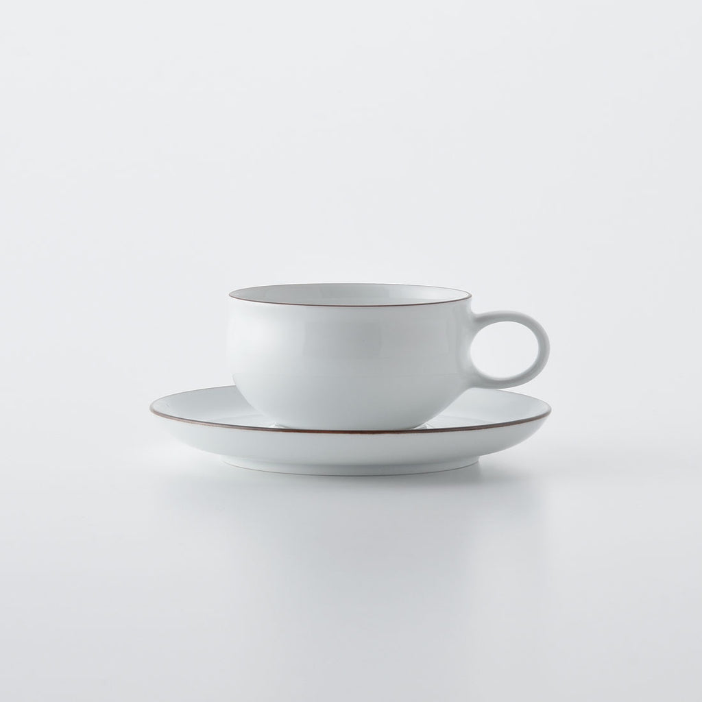 G型 ティーカップ&ソーサー | 白山陶器直営オンラインストア