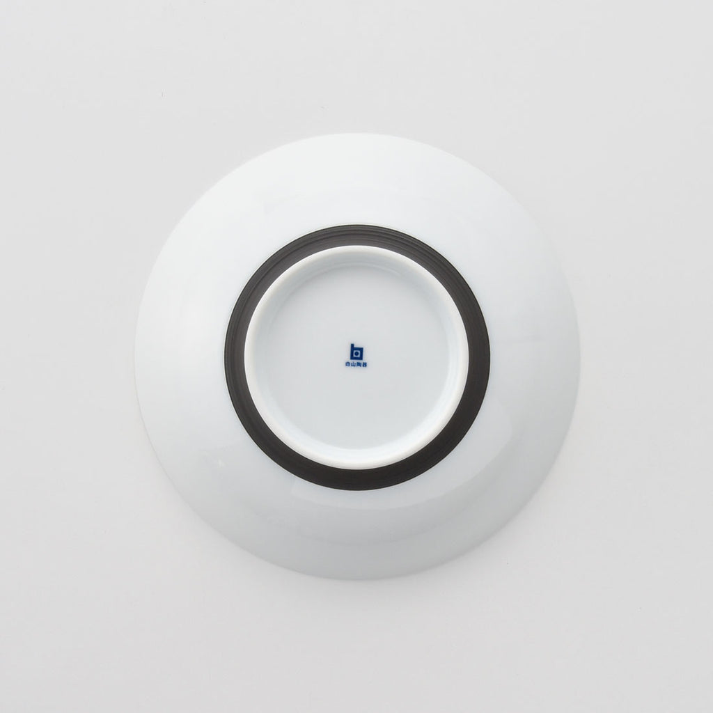 すみのわ 6寸平鉢 | 白山陶器直営オンラインストア