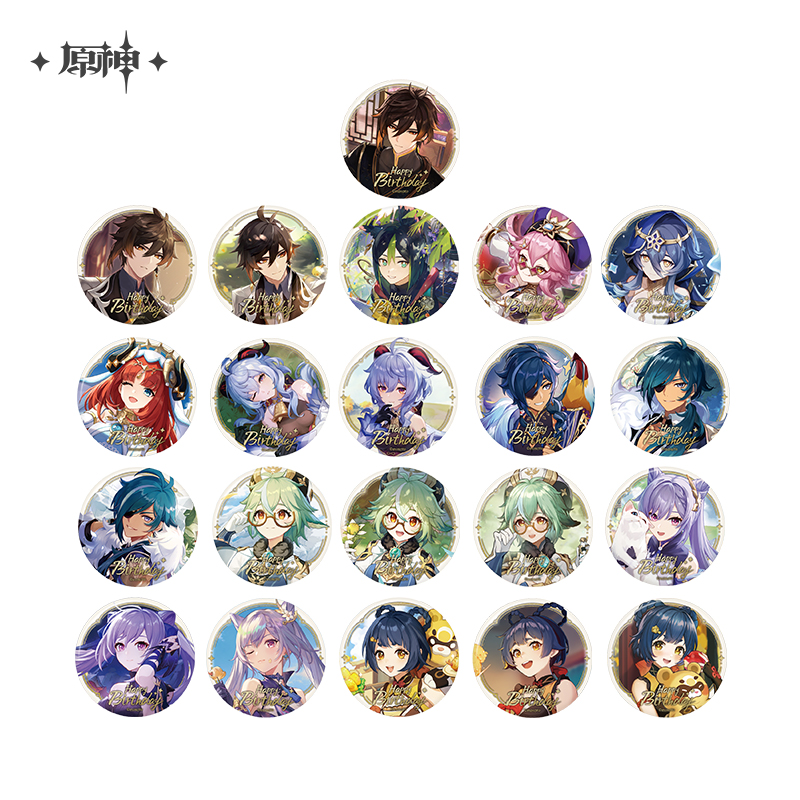 原神 命定の日 生誕祭 缶バッジ Vol.5｜HAKUTEA