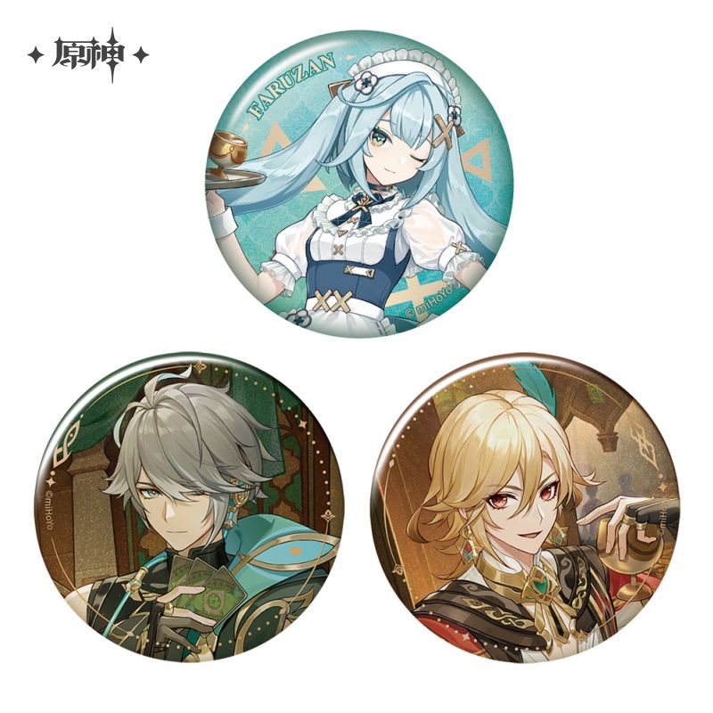 原神 カフェコラボ2023 缶バッジ｜HAKUTEA