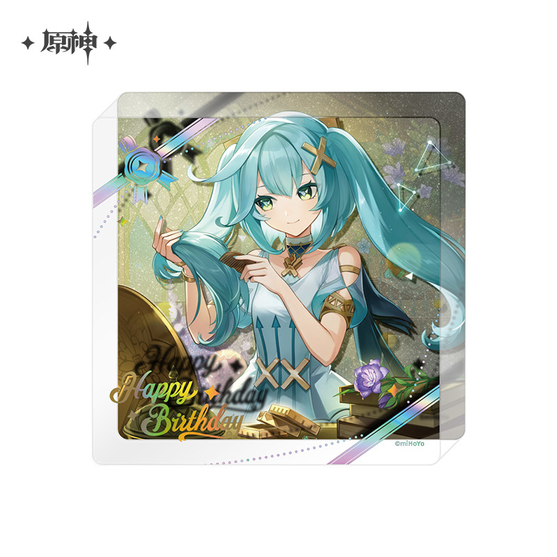 原神 48pt】原神 命定の日 2025生誕祭 アクリルコースター Vol.2【予約