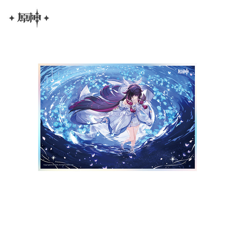 原神 冬の夜、ある旅人が コロンビーナ アクリル色紙【予約7月下旬