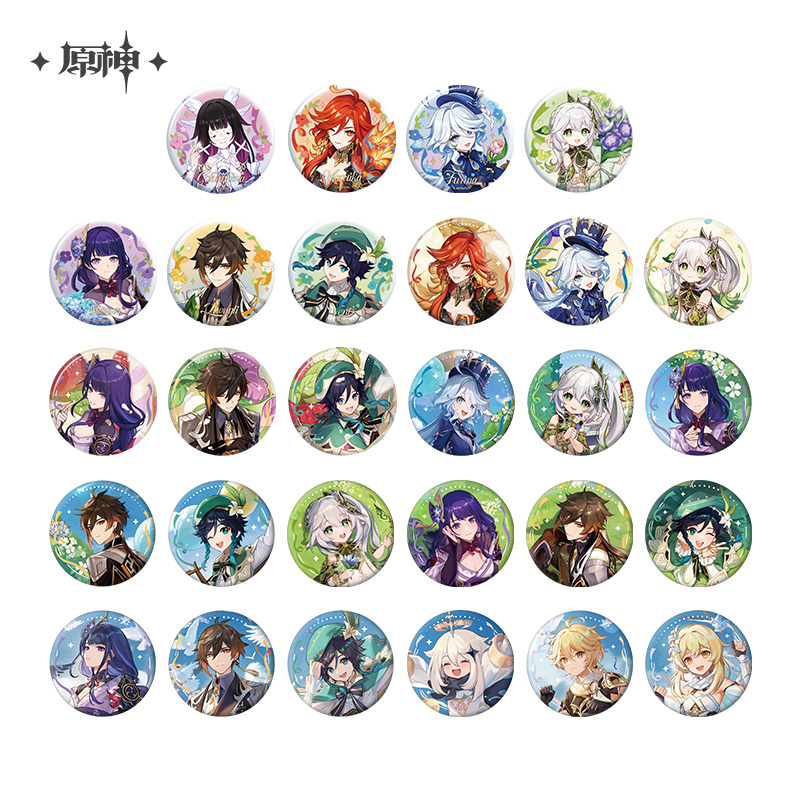 原神 周年お祝い 缶バッジ｜HAKUTEA