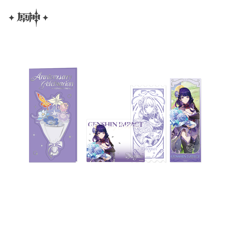 原神 周年お祝い 記念カードセット - HAKUTEA