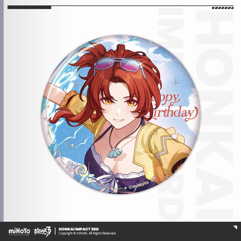 3rd 18pt】崩壊3rd 2025生誕祭 缶バッジ - HAKUTEA