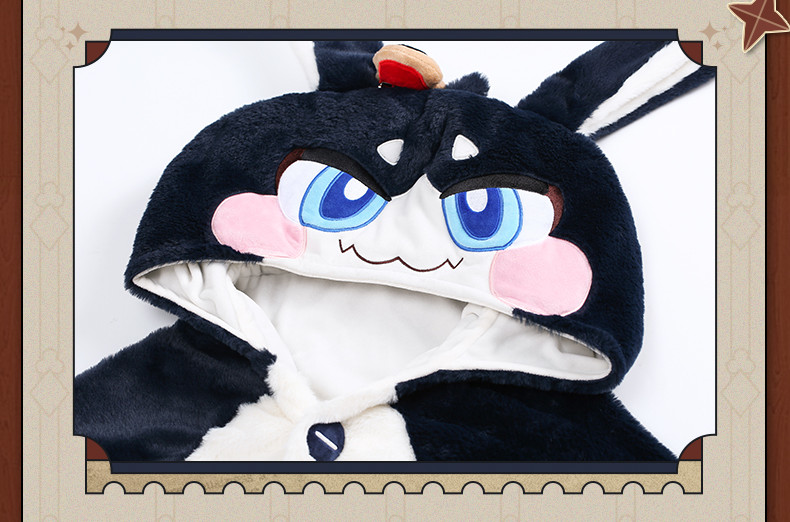 崩壊：スターレイル パム フード付きブランケット｜HAKUTEA