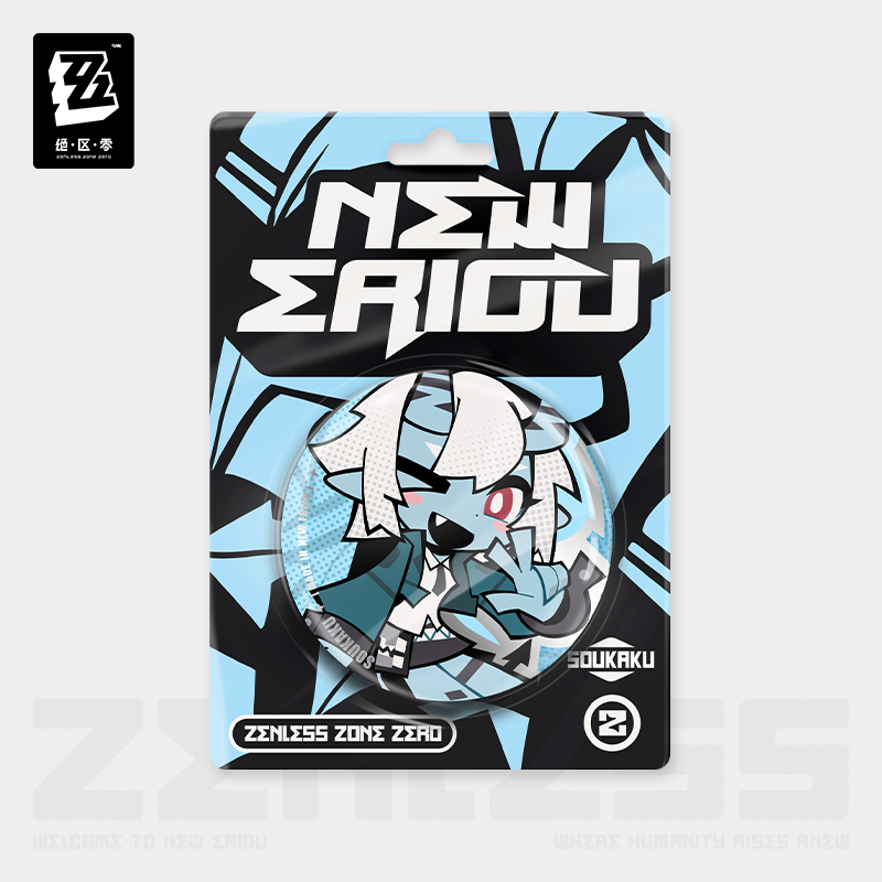 ZZZ 16pt】ゼンレスゾーンゼロ ちびキャラ缶バッジ 対ホロウ6課 - HAKUTEA