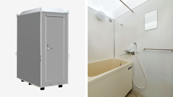 簡易屋外風呂シャワーユニット「FS-LUシリーズ / FS2シリーズ」｜快適