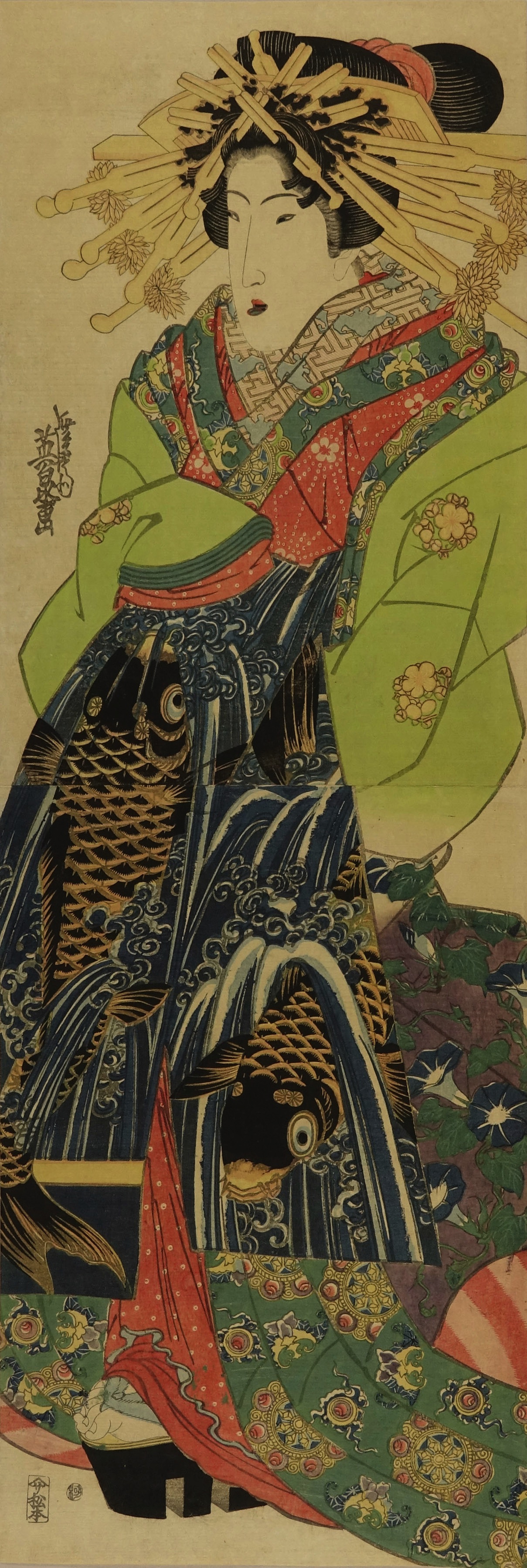 英泉 花魁 | 浮世絵 | 原書房 神田神保町