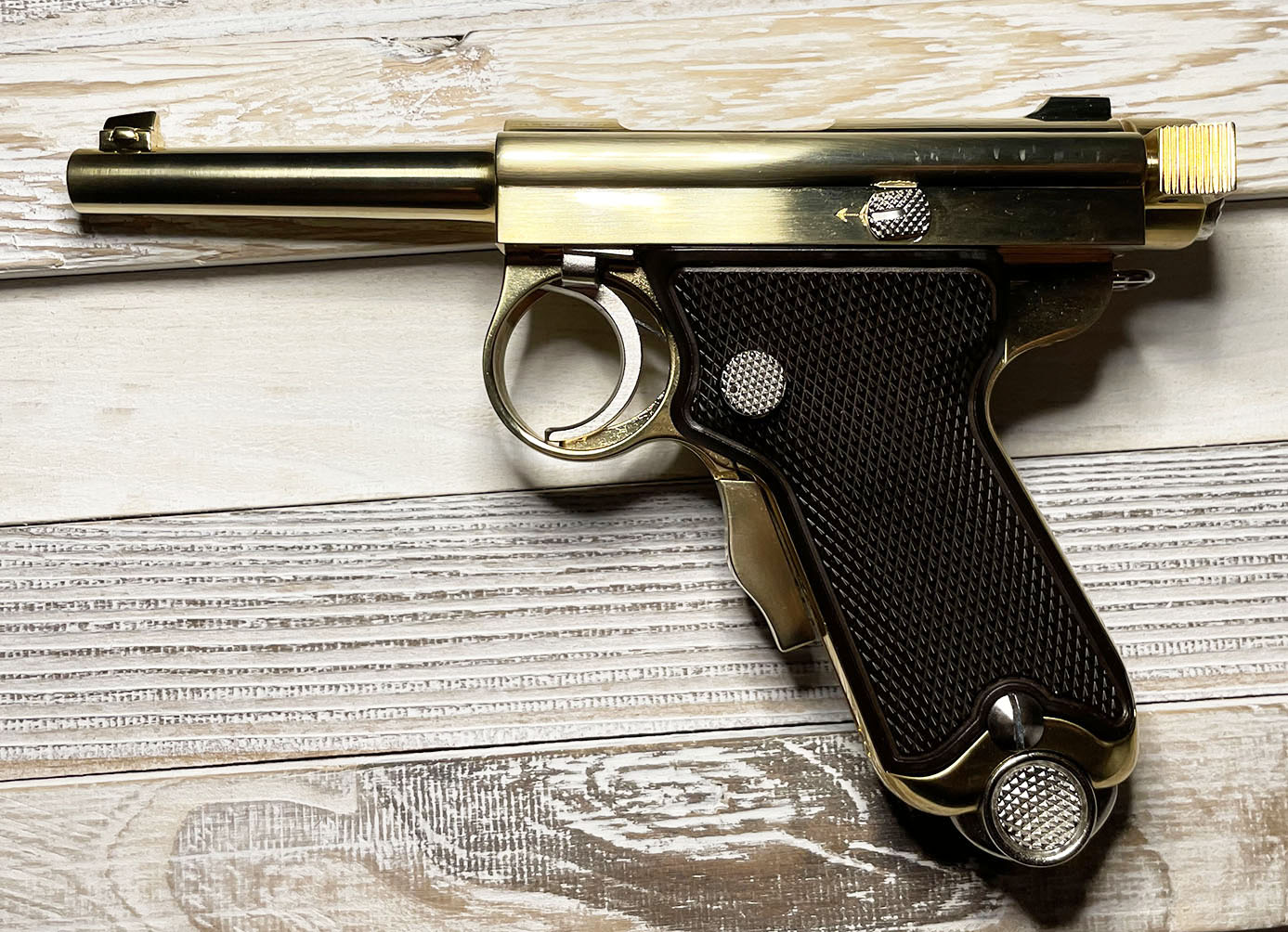 マルシン ベビー南部 発火式 御賜刻印（金属製 モデルガン 完成品