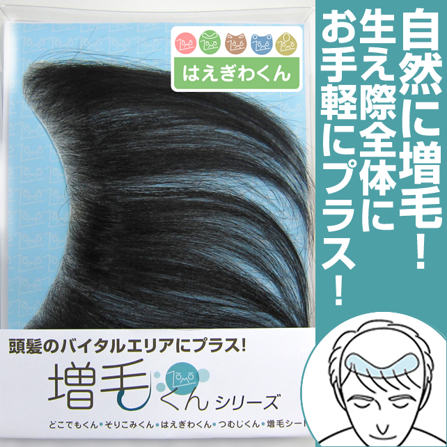 生え際を増毛 | はえぎわくん